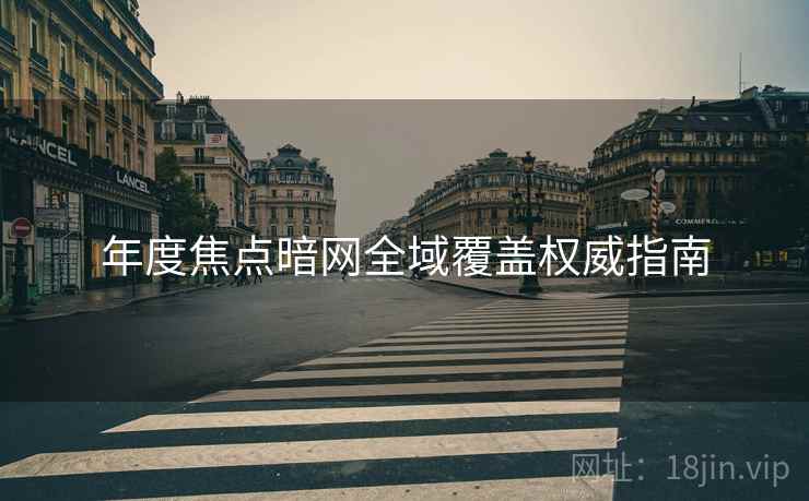 年度焦点暗网全域覆盖权威指南  第2张