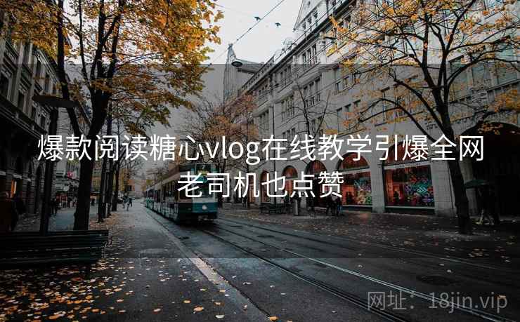 爆款阅读糖心vlog在线教学引爆全网老司机也点赞